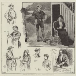 Sketches from The Good Old Times, at the Princess